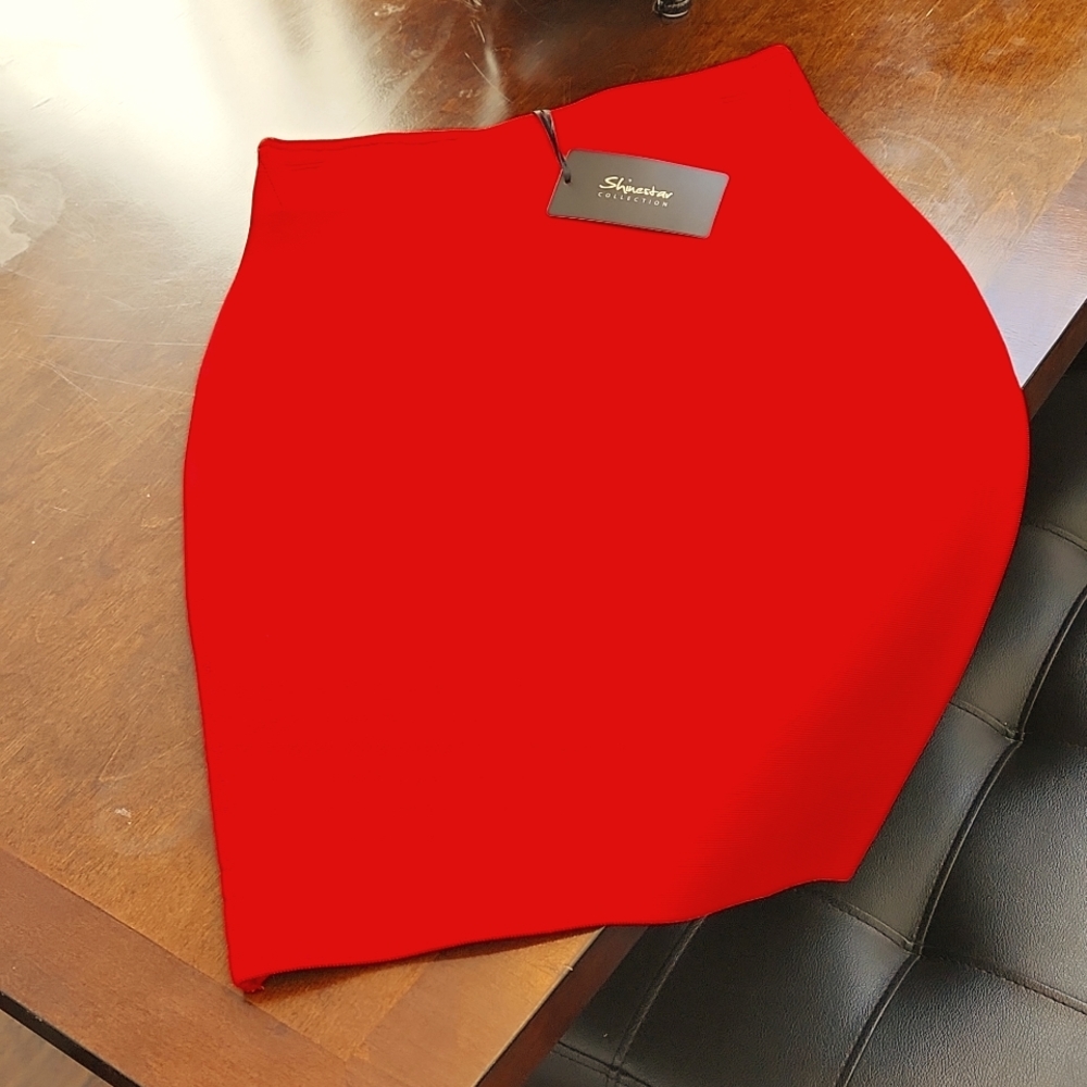 Red Bandage Skirt